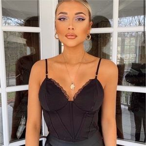 Tiger Mist Archangel Top Black XS